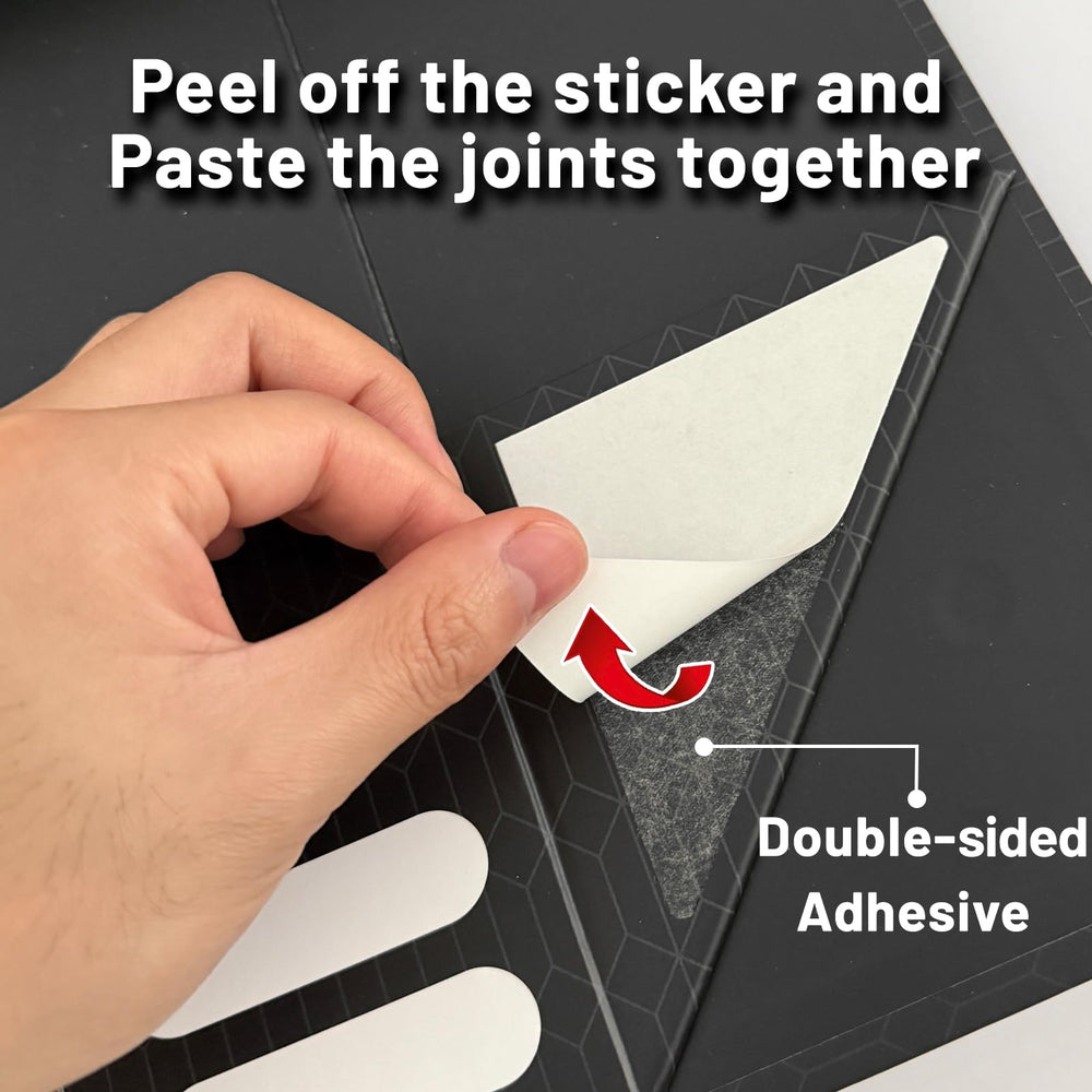 NUMINA interior with toploaders and magnetic holders demonstrates high-capacity organization.