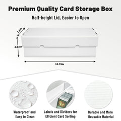 NUMINA adjustable dividers organize MTG and sports card collections