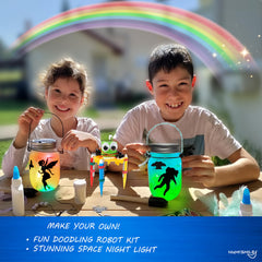 NUMI'SMILE Color-changing night light art with dynamic color effects.