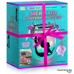 NUMI'SMILE Mermaid night light adding a cozy glow to a child’s room