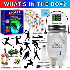 NUMI'SMILE sports stickers beads and glitter boost kid creativity.