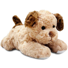NuomiYue 12-inch brown dog plush toy, a cozy cuddle companion.