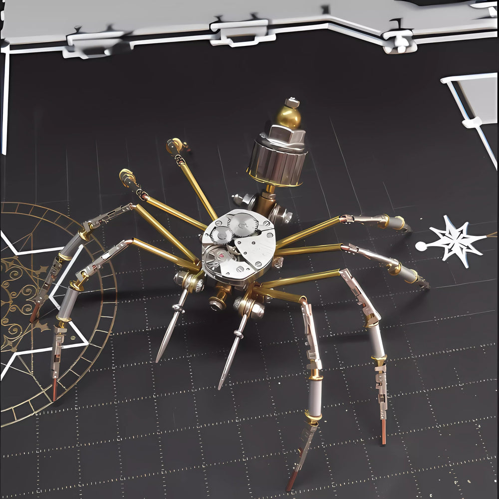 NUOSHANZS finished spider desk sculpture decorative piece for shelves or desks.