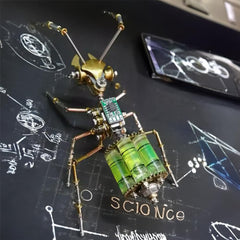 NUOSHANZS Gatling Ant kit showing 100+ precision parts.