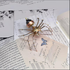 NUOSHANZS Mechanical insect collection offers diverse steampunk designs for display.