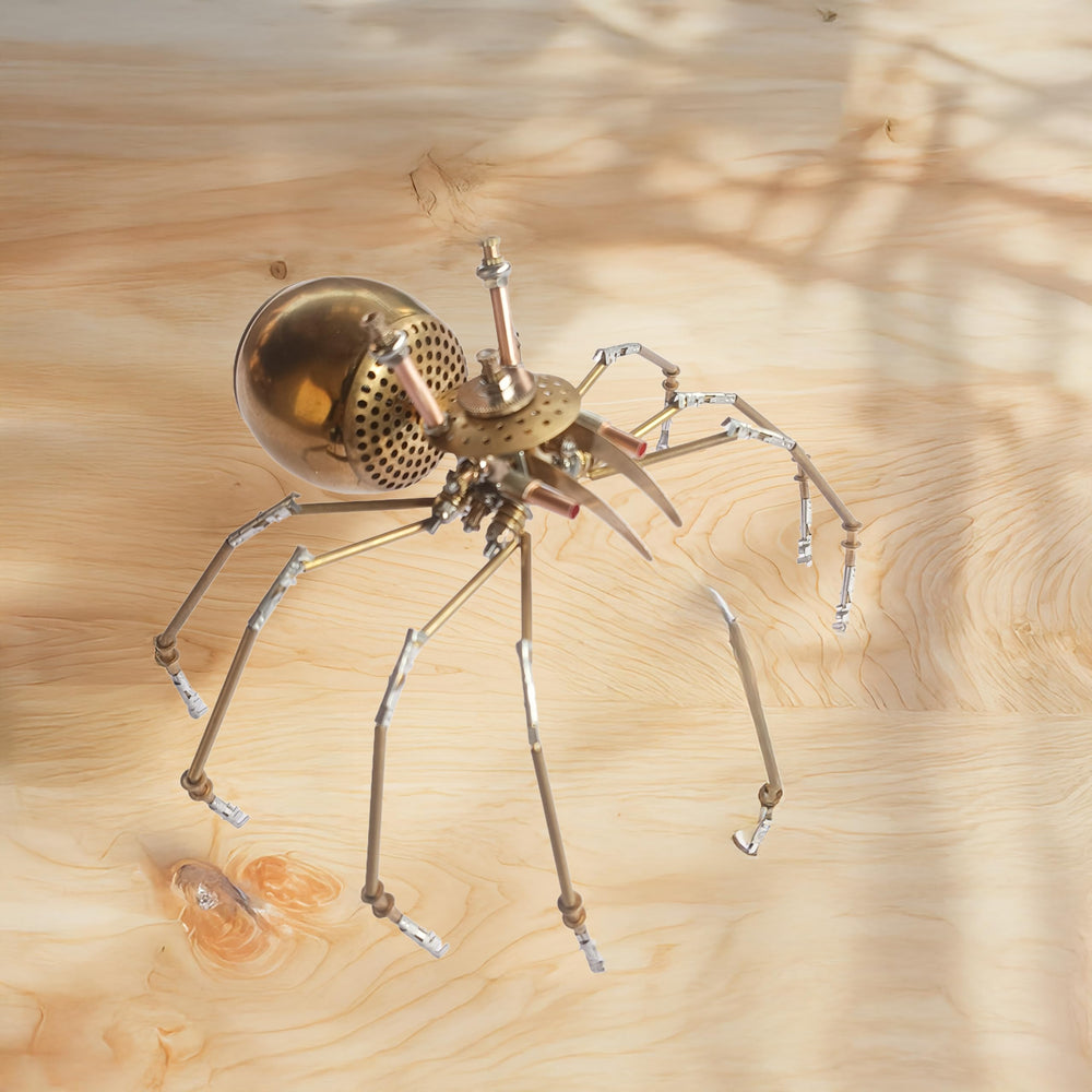 NUOSHANZS Steampunk Golden Spider multi-species collection concept image