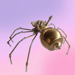 NUOSHANZS Steampunk Golden Spider instruction steps and tools