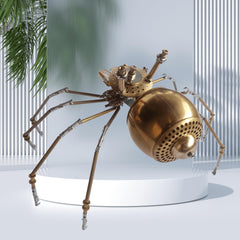 NUOSHANZS Steampunk Golden Spider kit box and included components