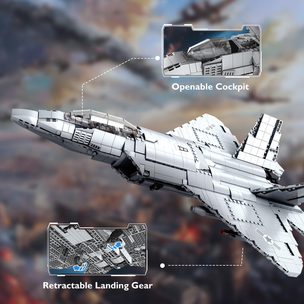 NUTCRACKER Fighter Jet concealed missiles enhance cockpit-to-wing detailing