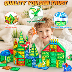 NVHH stem-building 3D structures promotes geometry, magnetism awareness, and problem solving.
