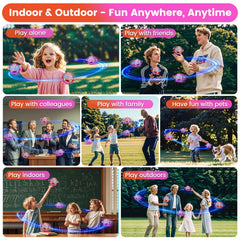 NWLAEWR Flying Orb Ball durable interior protects against indoor drops.
