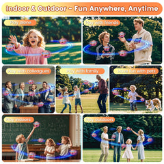NWLAEWR Soft-shell flying ball ready for safe indoor or outdoor adventures