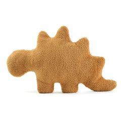 NXCHIZS dino nugget pillow closeup shows soft plush fabric and durable stitching