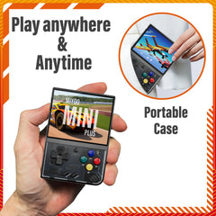 NxFree Miyoo Mini Plus compact handheld design ideal for travel
