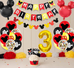 Nyhpar Cartoon Mouse foil balloon 3 enhances the centerpiece with shine.