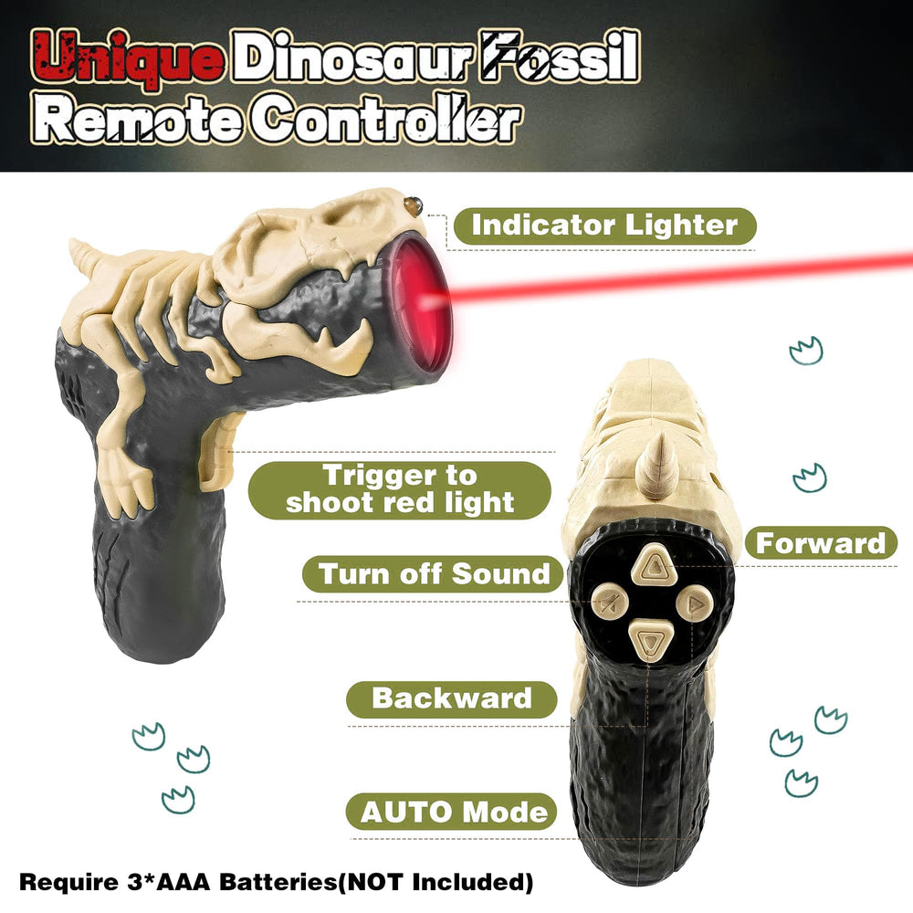NYVEWIW RC dinosaur rechargeable battery for long play sessions