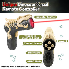 NYVEWIW RC dinosaur rechargeable battery for long play sessions