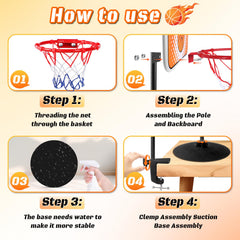 NZQXJXZ portable basketball hoop ready for quick setup anywhere