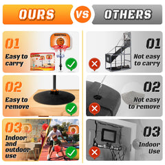 NZQXJXZ sturdy shatter-resistant hoop designed for active kids