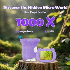 OAEBLLE 1000X magnification supports bug, leaf, and fabric exploration