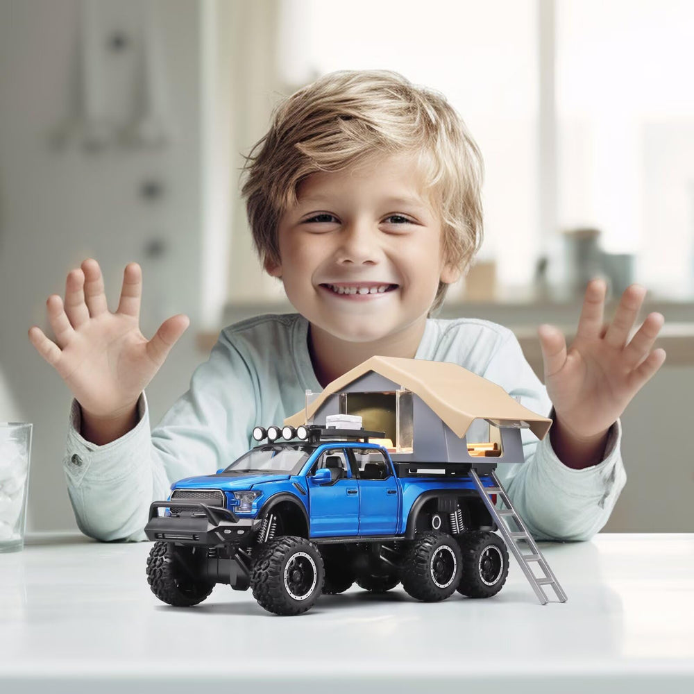 OANMYJJO rear pull-back action lets kids reset and start new adventures quickly.