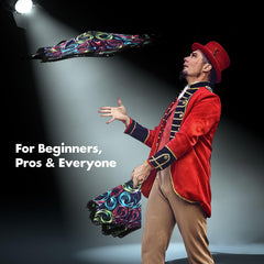 Oazoxcx Flow Star paisley pattern great for crowds and group practice.