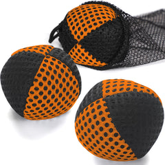 oazoxcx juggling balls 3-pack front view, balanced feel for smooth throws