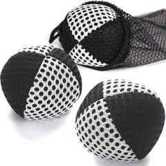 oazoxcx juggling balls three-pack in black and white for versatile practice.