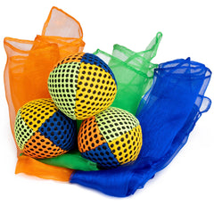 oazoxcx juggling scarves and balls set packaged for kids' play.