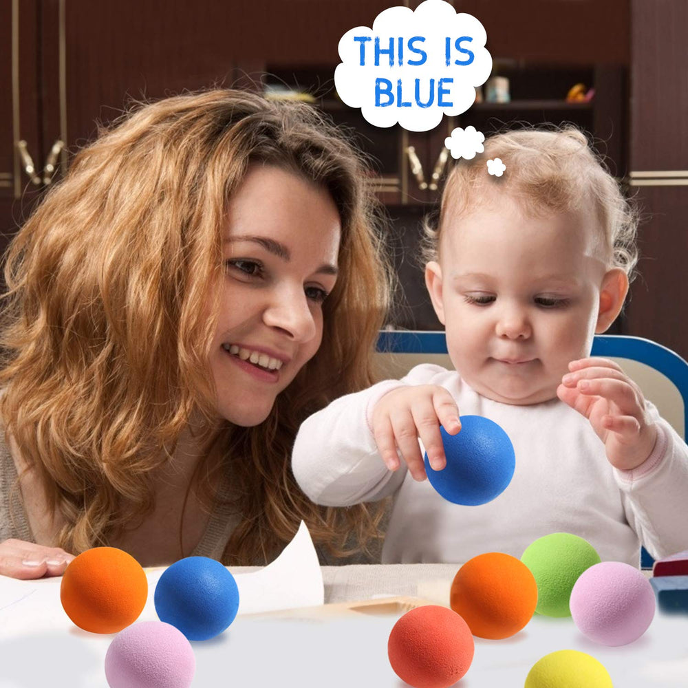Perfect party favors with foam balls for birthdays and events.