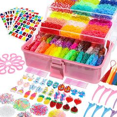 obeoby 3-layer container keeps crafting supplies organized for bracelet making