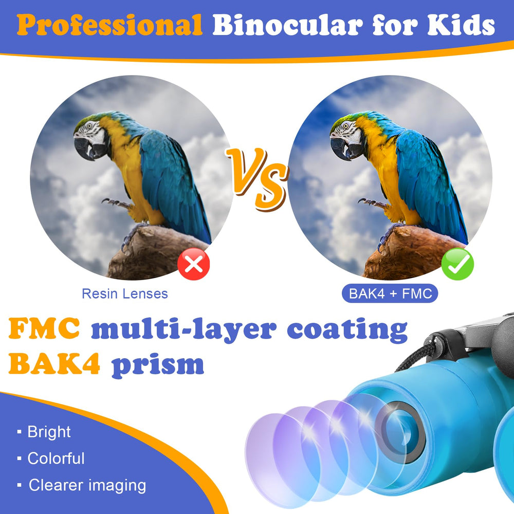 OBUBY 8x21 binoculars deliver crystal clear view with vivid colors