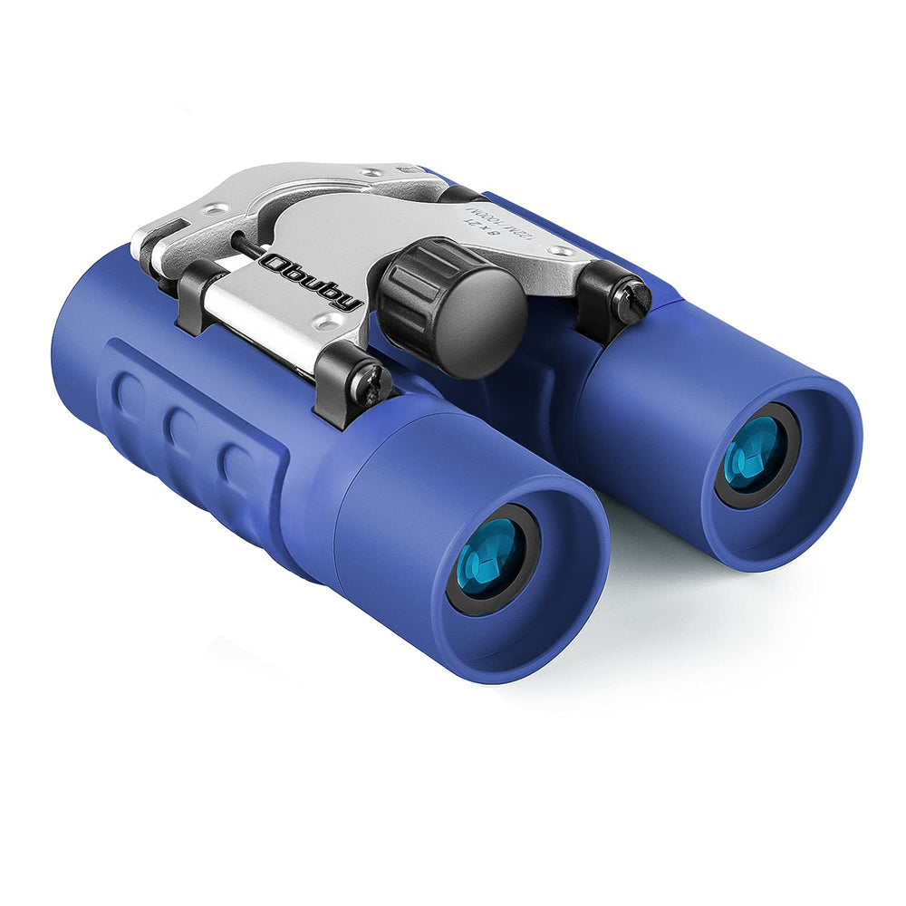 OBUBY binoculars 8x21 front view with kid-friendly design for easy handling.