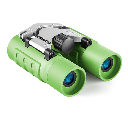Obuby Kids Binoculars 8x21 front view for safe, clear birdwatching.