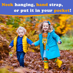 OBUBY binoculars help kids observe birds and nature during hikes