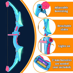 Ocditikl LED light-up bows enhance evening play sessions.