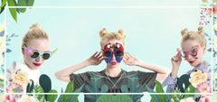 Ocean Line Luau photo booth prop adds a fun centerpiece to celebrations