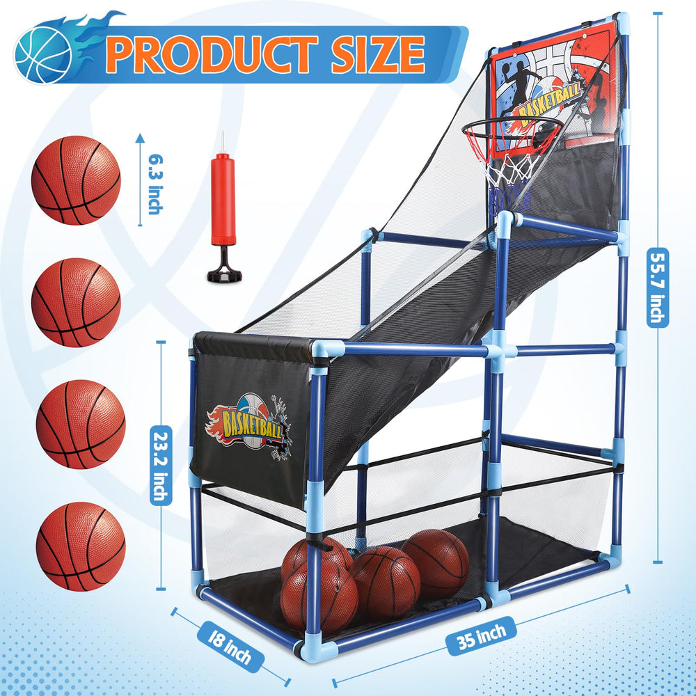 Gift-ready OCHIDO arcade basketball set for birthdays and holidays