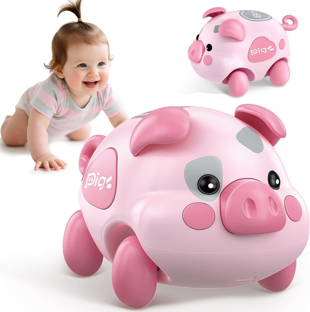OCHIDO baby piggy crawling toy showing lifelike movement for motor play