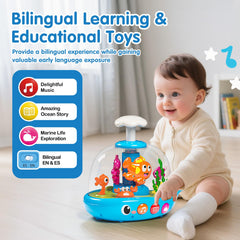OCHIDO bilingual-ocean-mode introduces English and Spanish through play.