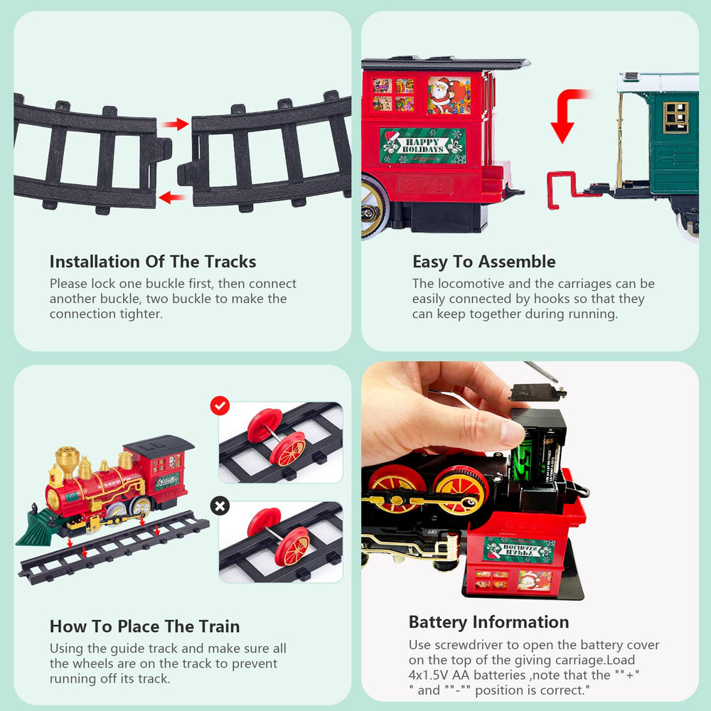 OCHIDO Christmas Train box is ready gift packaging, ideal for gifting