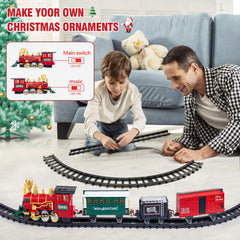 OCHIDO Christmas Train coal car accents the set with authentic railway charm