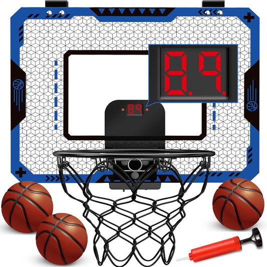 OCHIDO Indoor Basketball Hoop over-door setup for space-saving play
