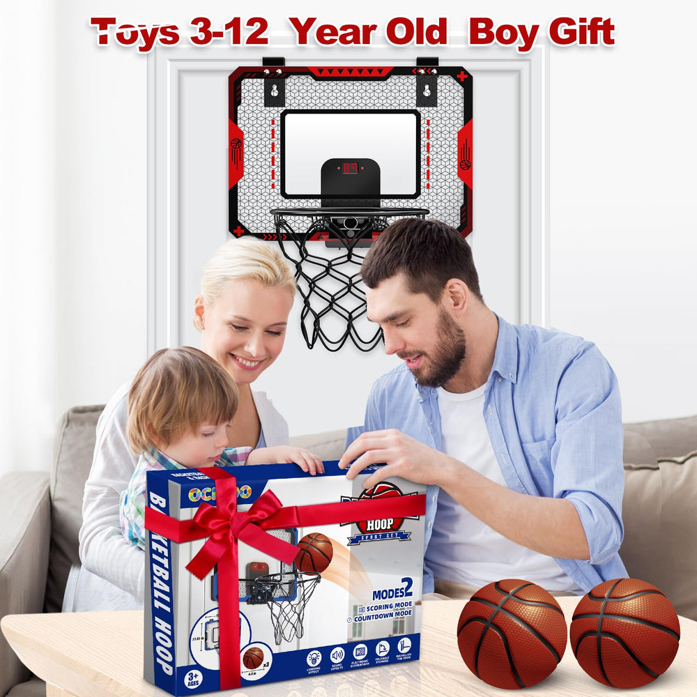 OCHIDO kid-friendly basketball training toy promotes exercise and social interaction.
