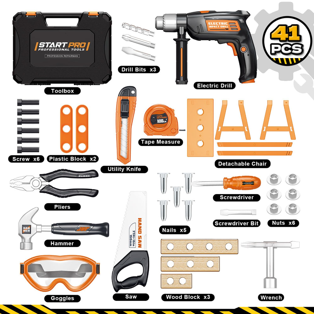 OCHIDO compact tool box closed for secure storage and portability