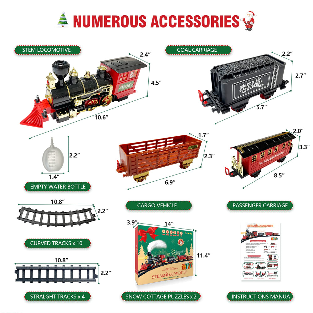 OCHIDO train set passenger coach ready for imaginative railway adventures