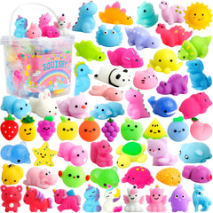 OCTERIC Mochi squishy animals for desk play and sensory fun