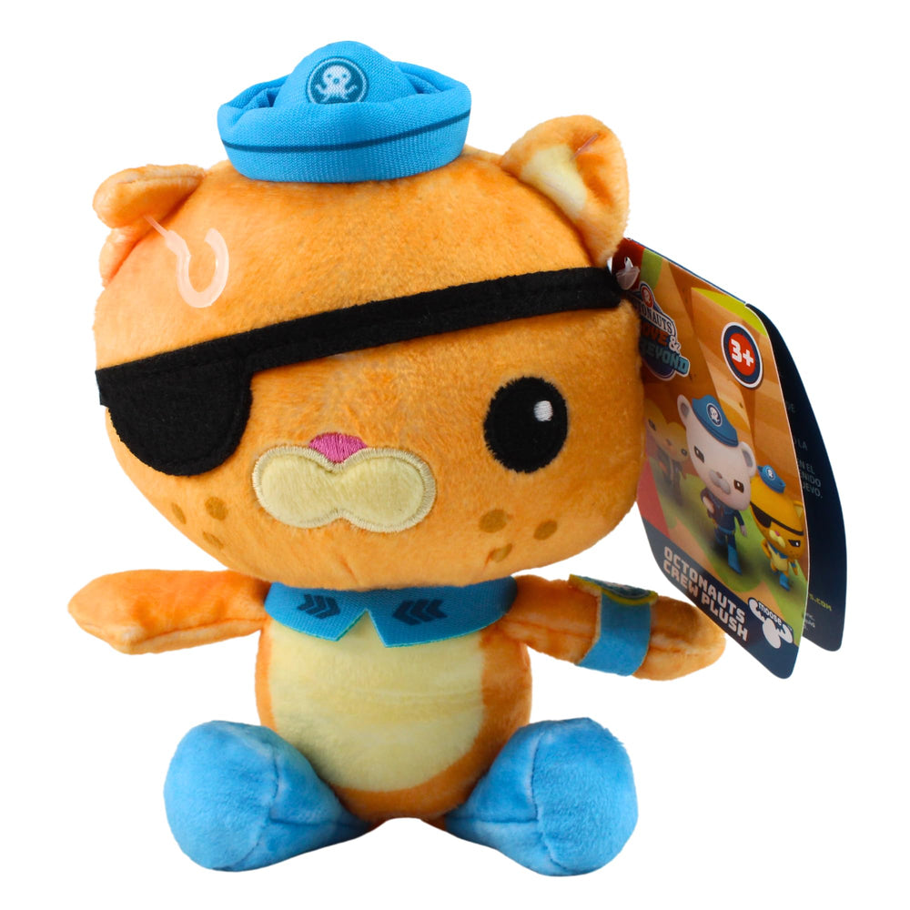 OCTONAUTS Kwazii 8-inch plush in packaging signals official licensing.