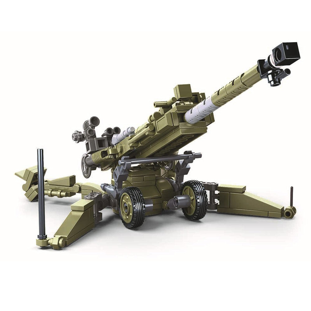 Octopbrik 258-piece set enables creative military builds.
