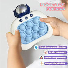 OCYGL Astronaut Fast Push Pop Game in-use kid enjoying quick push challenges.